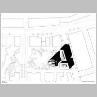 Richard Meier, Coffee Plaza,Hamburg, drawing by Richard Meier & Partners Architects.jpg